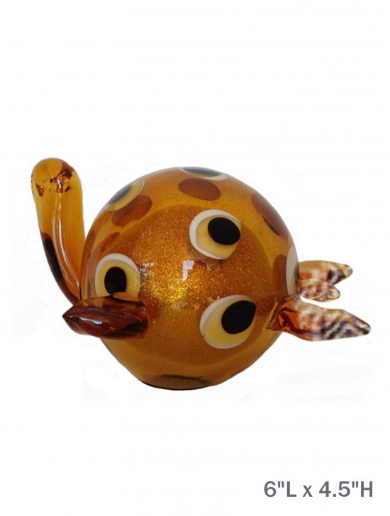 Hand-blown Glass Turtle